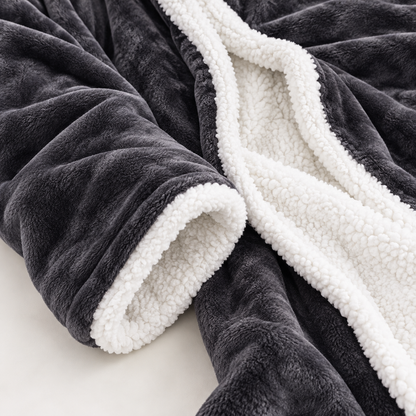Wearable Heated Blanket with Sleeves